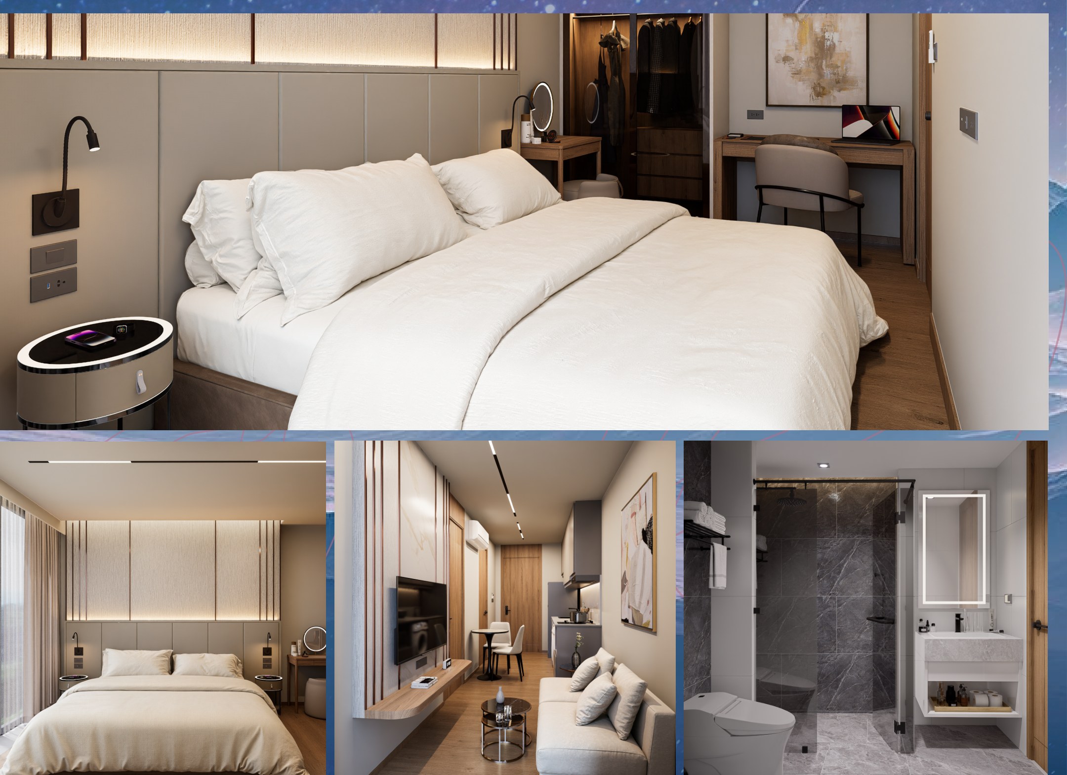 Type E · 1 Bedroom