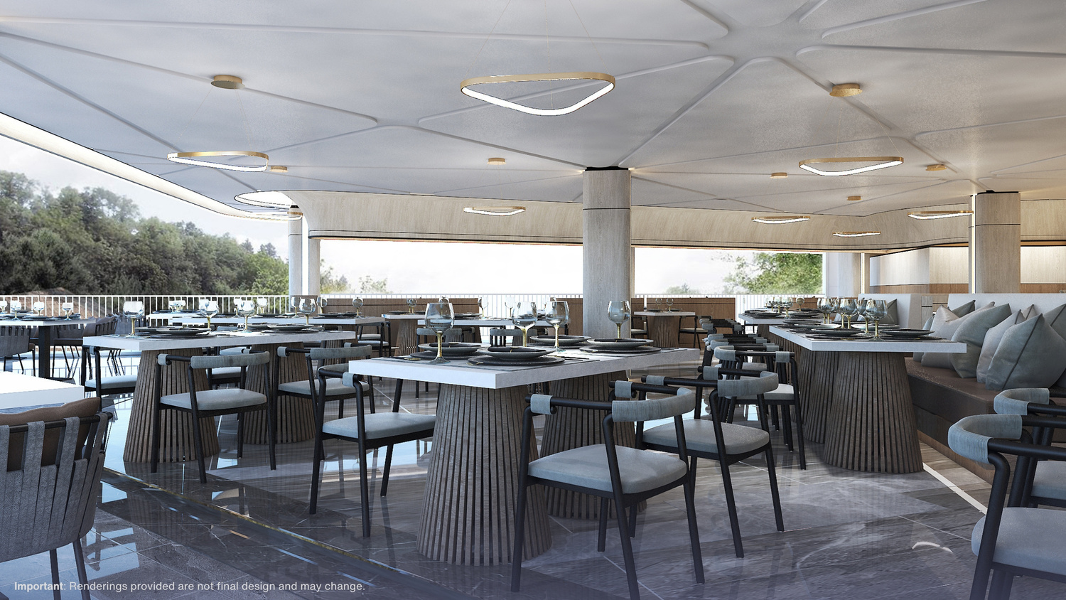 Restaurant seating